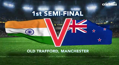World Cup 2019 Semi-Final 1, India vs New Zealand , Cricket World Cup 2019