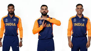 Team India new Jersey orange, Men in blue goes orange in World Cup 2019